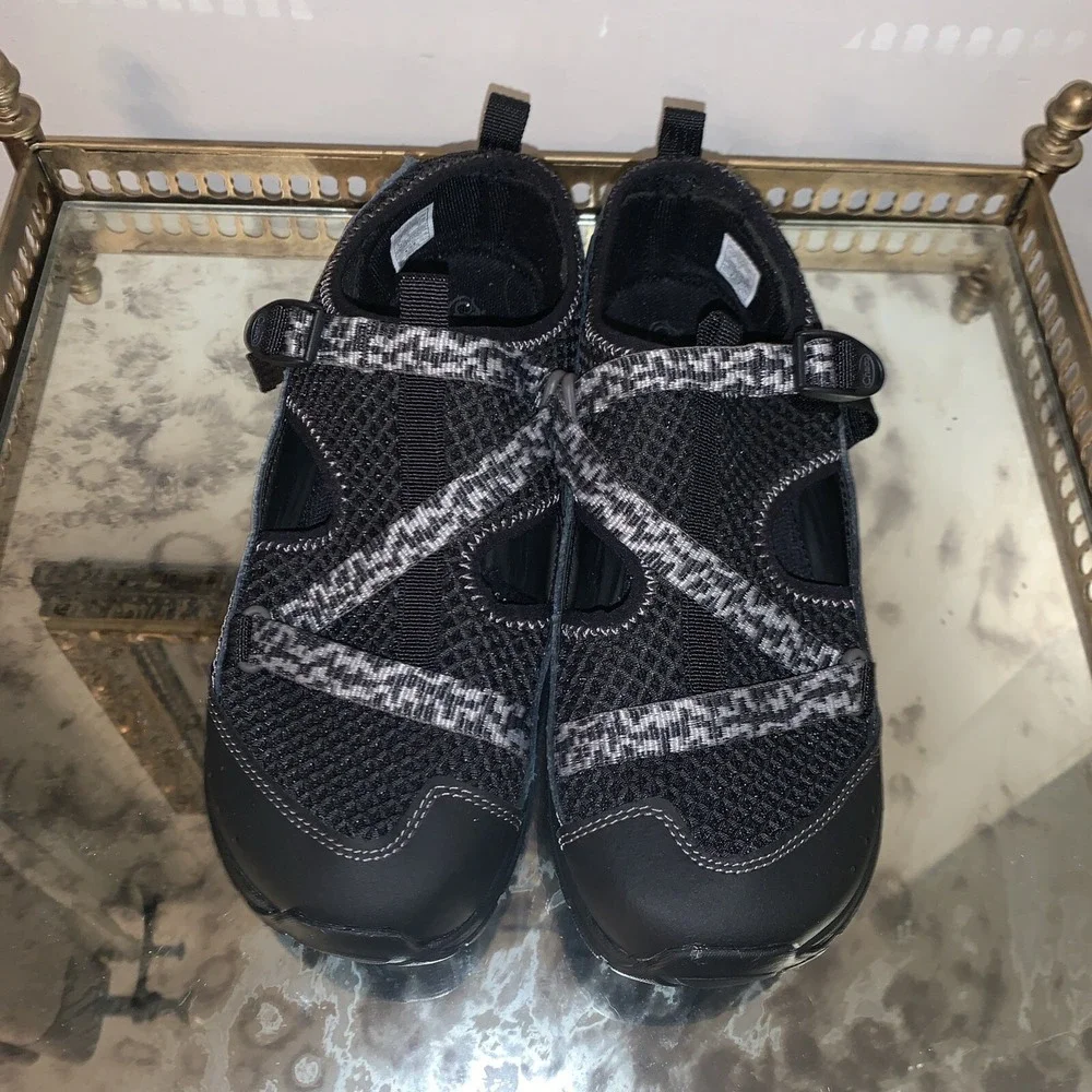 Chaco Shoes Youth 6 Black Unisex Odyssey Kids Sandal, Black Big‎ Kid